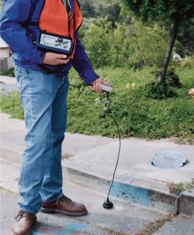 Műszeres vízszivárgás, csőtörés keresés